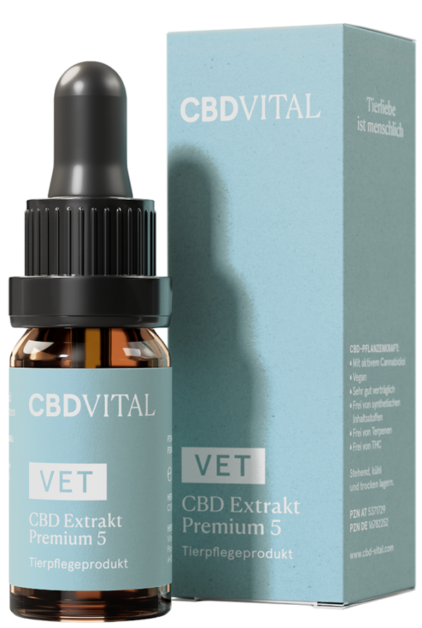 VET CBD Extrakt Premium 5% 10ml